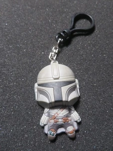 Star Wars Borsa Personaggio 3D Clip Il Portachiavi Mandaloriano - Foto 1 di 3