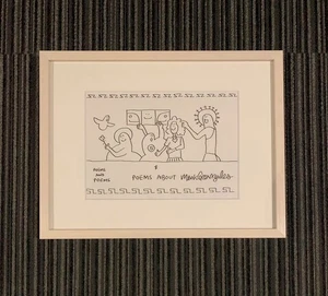 Autentico quadro originale Mark Gonzales con firma - Foto 1 di 3