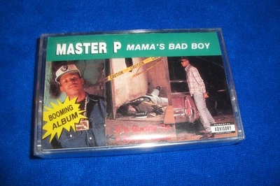 Master P MAMA’S BAD BOY Cassette Tape SEALED/No Limit Records/E-A-Ski/T.R.U/1992 — 第 1/2 张图片