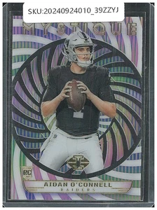 2023 Panini Illusions Aidan O'Connell Mystique RC #1 - Picture 1 of 2