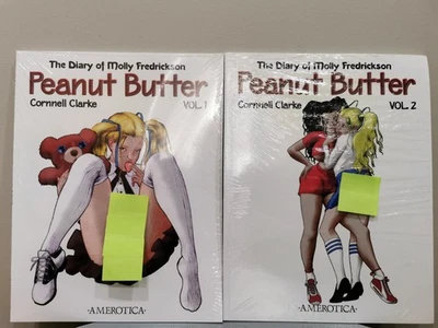 Peanut Butter Vol 1 & 2 The Diary of Molly Fredrickson by Cornnell Clarke New - Image 1 of 4