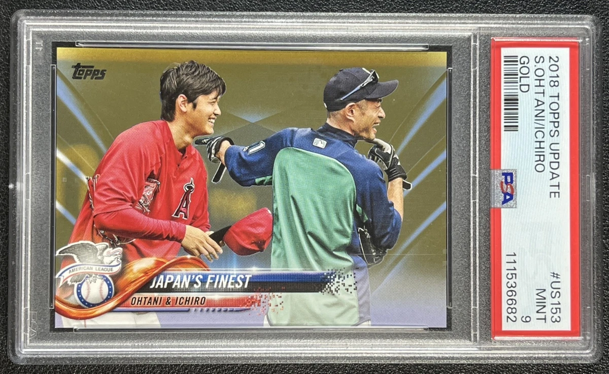 2018 Topps Update Series - Ichiro Suzuki Shohei Ohtani #US153 for