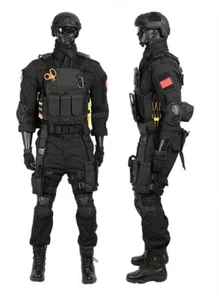Tactical Tank Top Combat Suit Special Forces With Shoes Set Training Equipment - Picture 1 of 19