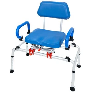 iLIVING ILG-668 Tub Transfer Bench Shower Chair for Inside with Blue - Bild 1 von 8