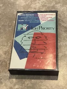 MTV High Priority - Various Artists 1987 (Audio Cassette) RCA 6396-4 Tested - Picture 1 of 4