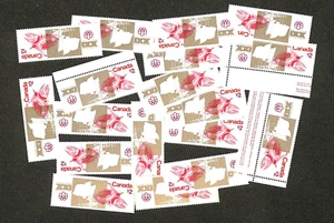 CANADA - 688 - Olympic Sites - Mint Never Hinged = Wholesale Lot of 18 Stamps - Picture 1 of 1