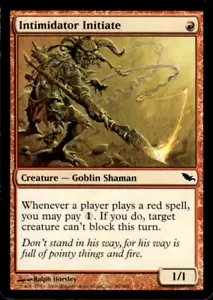 MTG: Intimidator Initiate - Shadowmoor - Magic Card - Picture 1 of 2