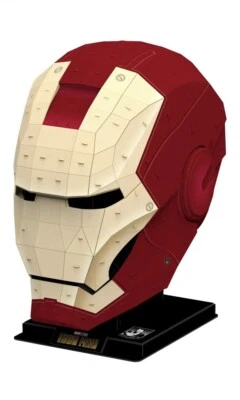 4D Cityscape Marvel The Infinity Saga - Iron Man Casco Rompecabezas 3D: 92 Piezas - NUEVO Foto 1 de 3