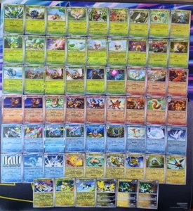 Pokemon Karte Zeitliche Kräfte Komplett Reverse Holo & Holo Rare Set Alle 134 Karten - Bild 1 von 3