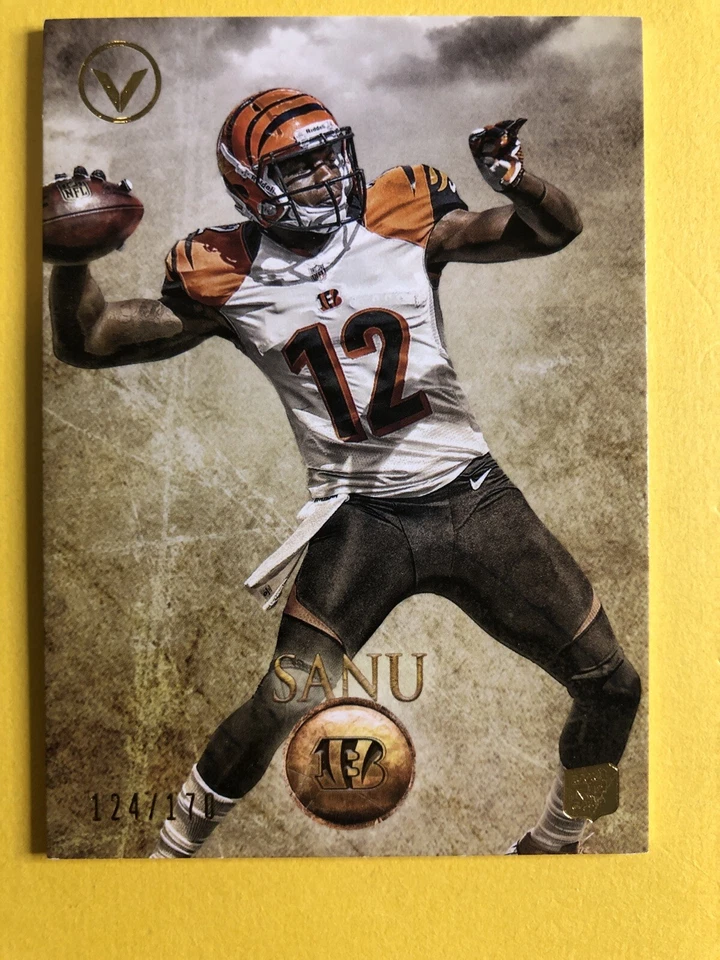 2012 Topps Valor Mohamed Sanu Rookie RC #124/170 Bengals -*Noles2148* C/Shipp - Image 1 of 2