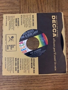 Bert Kaempfert Red Roses For A Blue Lady Record - Picture 1 of 4