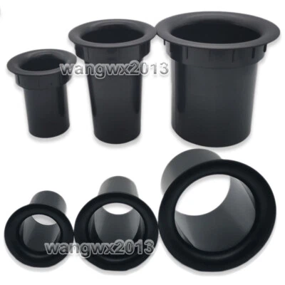 Speaker Port Tube Bass Subwoofer Loudspeaker Reflex Tube 50/65/88mm Opening Hole