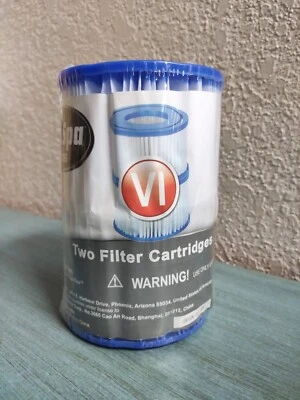 Bestway Type VI Spa Filter Cartridge for Lay-Z-Spa Twin Pack 58323 E - Image 1 of 4