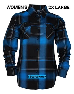 DIXXON Flannel x DBK 2024 Collab Limited Edition Women's Flannel Shirt - 2XL - Picture 1 of 9