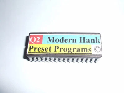 Alesis Q2 - MODERN HANK SHADOWS SOUNDS 100 PRESETS Eprom Copyrighted. - Image 1 of 2