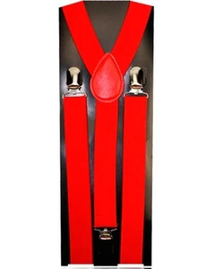 Boys Girls Kids Child Children Clip on Y Back Elastic Suspenders Kid Suspender - Picture 1 of 17