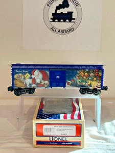 LIONEL6-82678 #2 ANGELA T. THOMAS~signed ARTIST BOX CAR 2016"SANTA'S HELPER" NEW - Picture 1 of 5