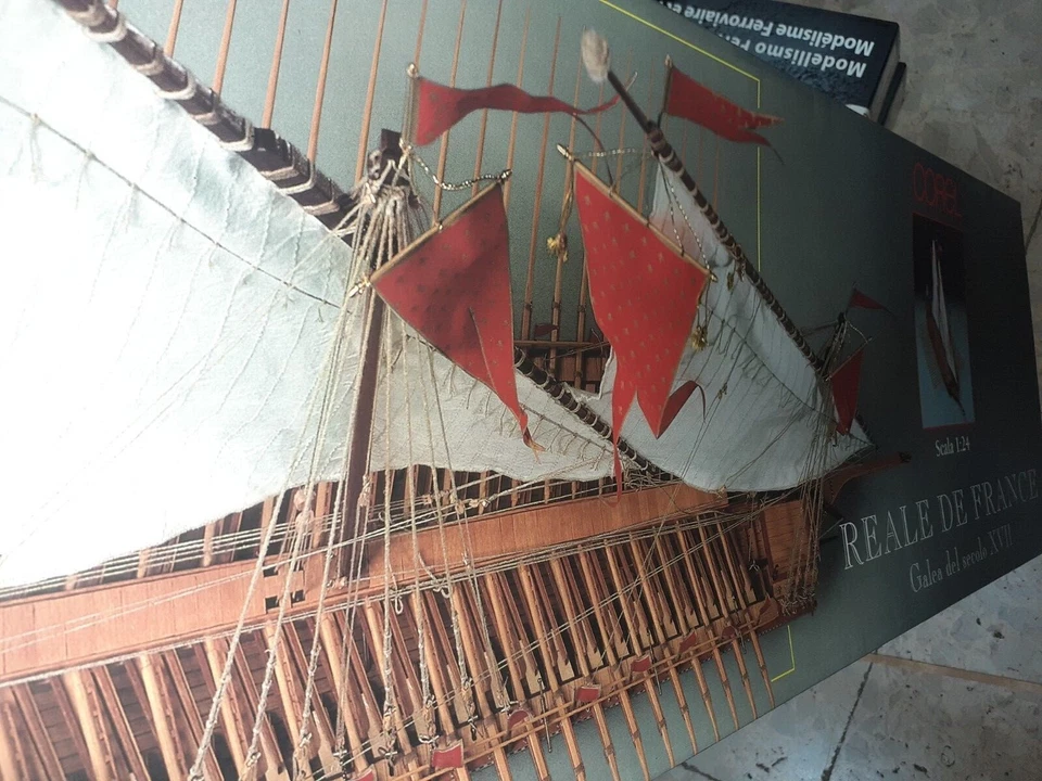 REALE DE FRANCE 1:24 GALEA DEL SECOLO XVII 1:24 COREL - LEGGI DESCRIZIONE - Immagine 1 di 4