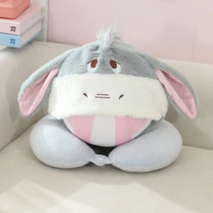 Eeyore Dumbo Anime Neck Pillow Cartoon Home U-shaped Pillows Car Travel Protect - Picture 1 of 13