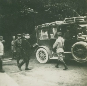 France WWI General Joffre Automobile old SIP Photo 1914-1918 - Picture 1 of 2