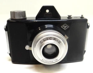 Vintage Rollfilm Kamera Agfa Click - II 6x6 Bakelit Gehäuse (3438) - Bild 1 von 8