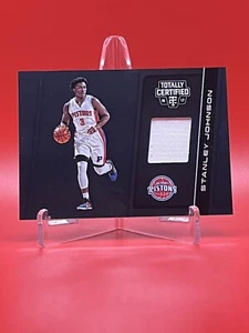 Stanley Johnson 2016-17 Totally Certified Materials #10 Game Worn Material - Picture 1 of 3