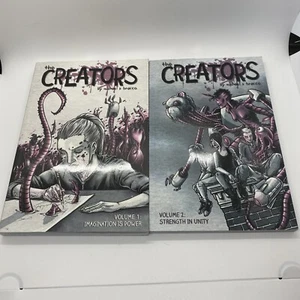 The Creators - TPB - Books 1 And 2 SC - Rare Find Krakenprint - Lot 2, 1 Signed - Picture 1 of 14