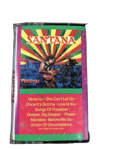 Santana Freedom - Audio Cassette. - Picture 1 of 5
