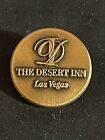 Rare The Desert Inn Golf Course 3/4" Brass Stem Golf Marker - Las Vegas, Nevada