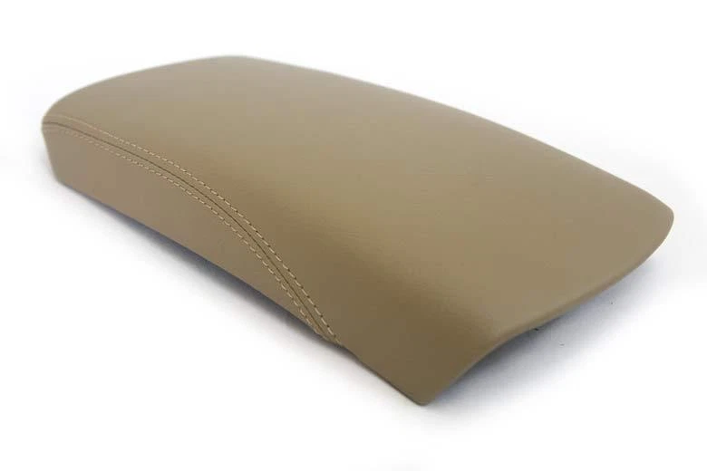 Se adapta a reposabrazos de cuero sintético Nissan Rogue 14-17 consola central tapa cubierta beige Foto 1 de 2