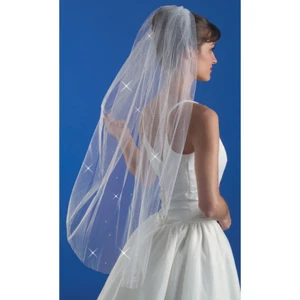 Rhinestone Bridal Veil - Picture 1 of 1