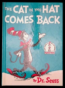 Dr. Seuss The Cat In The Hat Comes Back~1958/1986 HB Early Print VG Free US Ship - Picture 1 of 9