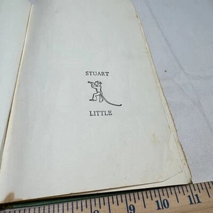 Stuart Little by E. B. White 1945 Vintage 1st Edition Hardcover Book - Picture 1 of 8