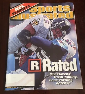SPORTS ILLUSTRATED January 15,2001 The Ravens Defense Nfl Playoffs - Picture 1 of 1