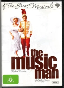 The Music Man (1962) DVD Robert Preston, Shirley Jones Musical Movie R4 NTSC VGC - Picture 1 of 2