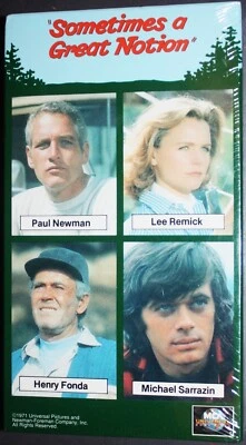 SOMETIMES A GREAT NOTION (vhs) Paul Newman, Lee Remick Michael Sarrazin NEW Rare - Image 1 of 2