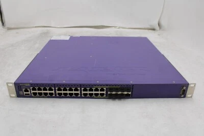 Extreme Networks Summit X460-24p 24-Port Gigabit PoE Network Switch - Image 1 of 3