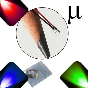 50 x 12v 0807 0805 Micro SMD Precableado Luz LED RGB Cambio Automático Rápido 6v 9v 18v - Imagen 1 de 4