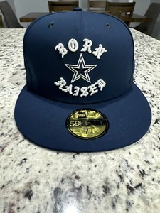 New 2024 NFL Dallas Cowboys Born X Raised New Era 5950 Fitted 7 1/8 Sold Out - Picture 1 of 3