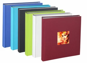 Flair Fotoalbum 30x30 cm 100 weiße Seiten Seiten Jumbo Buchalbum Fotobuch - Bild 1 von 9