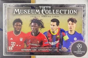 2020-21 Topps Museum Collection UEFA Champions League Soccer Hobby Box Sealed - Picture 1 of 1