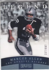 MARCUS ALLEN 2012 Panini Prominence #128A 157/897 Raiders - Picture 1 of 2