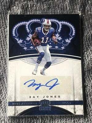 2017 Panini Preferred Crown Royale Zay Jones #2 Rookie Auto RC Bills - Image 1 of 3