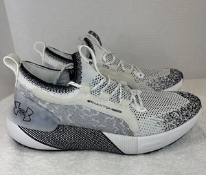 UA HOVR Phantom 3 SE Elevate Running Shoes WHT/BLK Size 11 - Picture 1 of 11