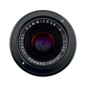 Scarce Leica Leitz Canada Summicron-R 35mm f2 Prime Lens with Leica UV Filter! - Picture 1 of 11