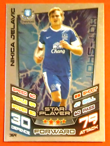 Match Attax 2012/13 -Star Player card - Nikica Jelavic of Everton