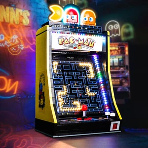 LocoLee LED Licht Kit für Lego 10323 PAC-Man Arcade Maschine Dekor Beleuchtung Set - Bild 1 von 16