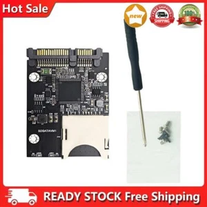 SD Speicherkarte auf SATA SSD Adapter mit Gehäuse für 25 Zoll SATA SSD Zubehör D - Bild 1 von 11