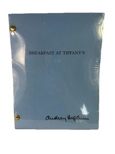 NEU VERSIEGELT Kopie von Frühstück bei Tiffanys Replik Filmskript Audrey Hepburn - Bild 1 von 2