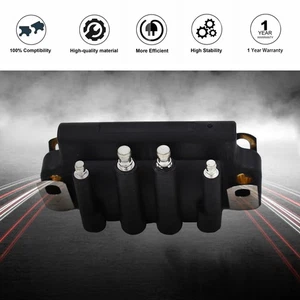 Bobina de encendido de cable de doble enchufe para Johnson Evinrude OMC 0583740 18-5170 EE. UU. - Imagen 1 de 10